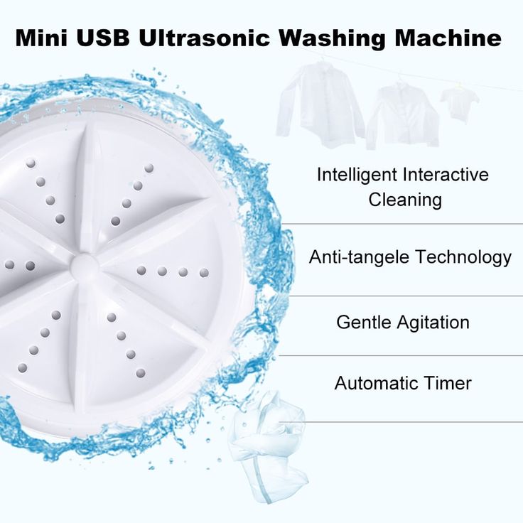 2 in 1 Mini Washing Machine